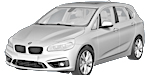 BMW F45 C1677 Fault Code